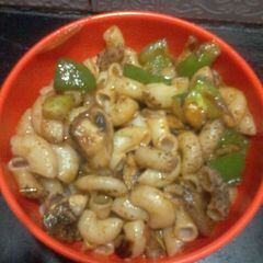 Mushroom Spicy pasta A picture of Mushroom Spicy pasta.