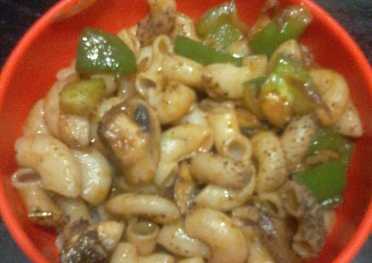 Mushroom Spicy pasta