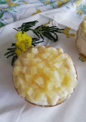 Foto di Tiramisù mimosa in coppa