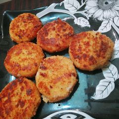 A picture of Crispy Fish kabab.