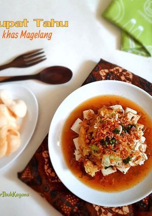 Foto resep 632. Kupat Tahu khas Magelang