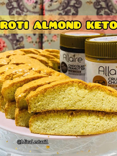 Foto resep ROTI ALMOND KETO 🥐