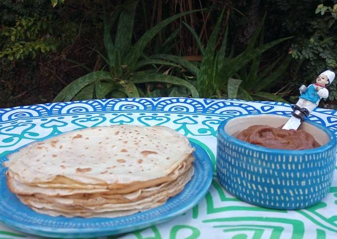 Panqueques Receta De Gabriela Rodriguez- Cookpad