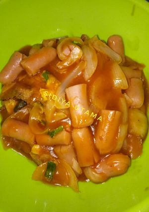 Foto resep Sosis telur asam manis