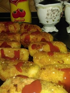 عکسی از دستور کراکت سیب زمینی😋😋