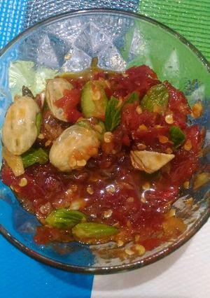 Foto resep Sambal Pete Pedas Manis