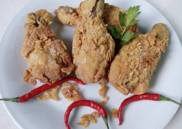 Cara Menghidangkan Ayam Goreng Ala KFC Anti Gagal!
