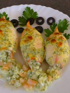 Фото Фаршированный Кальмар🦑👨🍳 Необыкновенно вкусный 😋👍.
