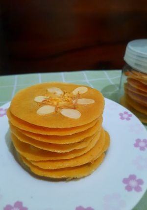 Foto resep Almond Crispy Cookies
