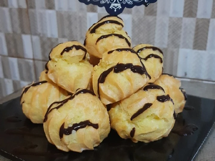 Cara Sederhana Membikin Resep  Birthday Choux Paste - Kue Sus yang Lezat Sekali, Bikin Ketagihan