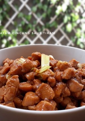 Foto resep Ayam Cincang Saus Tiram (mirip topping mie ayam abang2) enak bgt