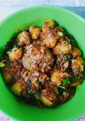 Foto resep Bakso Pedas