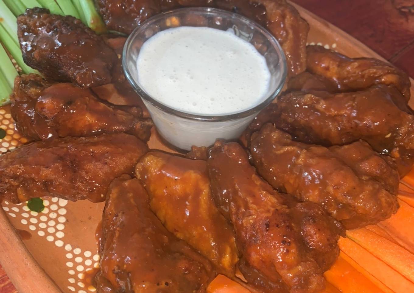 Búfalo wings (Alitas Picantes)