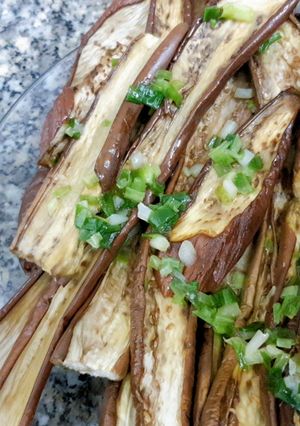 Hình của món Cà tím 🍆 nướng lò.