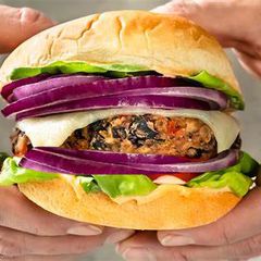 A picture of Vegetable Burger.