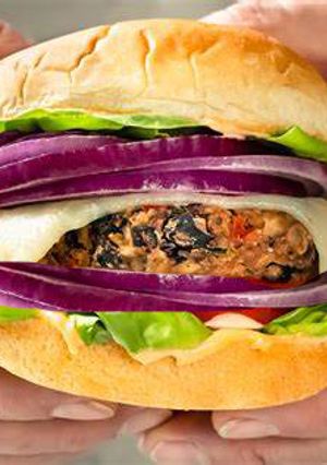 A picture of Vegetable Burger.