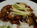 chestnut chicken stir fry
