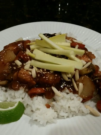 Easy Way Make Brad&#39;s sweet and spicy hoisin chicken stir fry the  Makes Drooling You can take Joss in your mouth