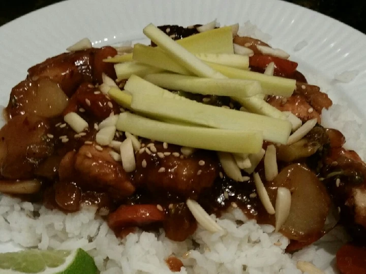 Easy Way Make Brad&amp;#39;s sweet and spicy hoisin chicken stir fry the  Makes Drooling You can take Joss in your mouth