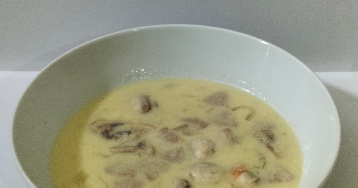Resep 916 Sup Krim Jagung Jamur Rasanya Maknyus