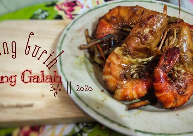 Udang Galah Goreng Gurih #Week21