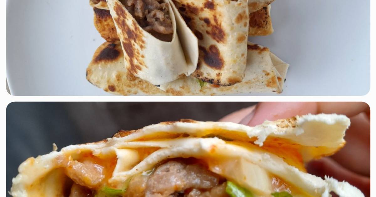 Resep KEBAB Tortilla oleh olive bunda qonita - Cookpad