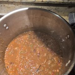 A picture of Muck's Boilermaker Chili.