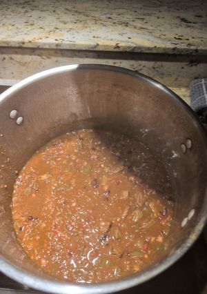A picture of Muck's Boilermaker Chili.