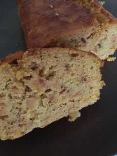 Una foto de Bizcocho de zanahoria y nueces