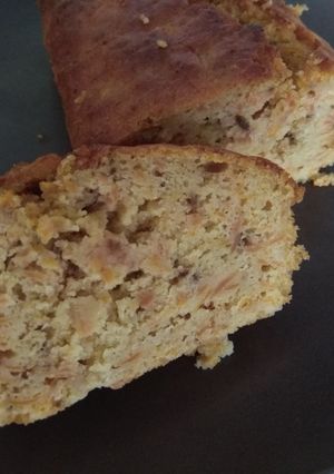 Una foto de Bizcocho de zanahoria y nueces