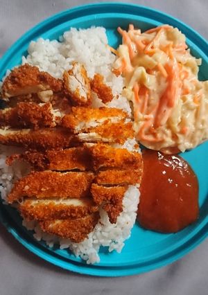 Foto resep Chiken Katsu dan Salad Hokben ala-ala