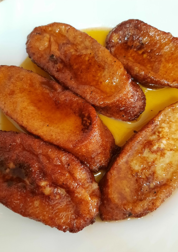 Una foto de Torrijas de naranja