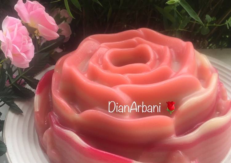 Kue Lapis Rose Tepung Beras 🌹