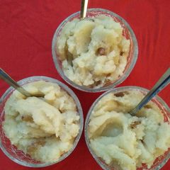 A picture of Sooji Halwa.