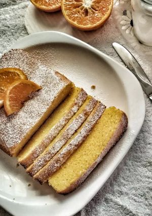 A picture of Bye bye 2021 welcome 2022 | Winter Special Recipe Orange Cake.