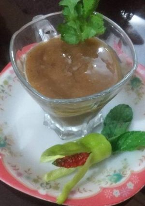 A picture of Imli ki chatni Ramadan special with Huma kitchen.