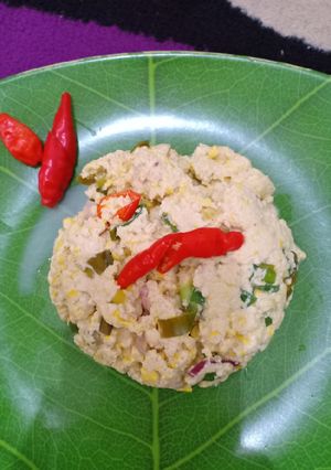 Foto resep Pepes Tahu Tanpa Daun (Pakai Mangkok)
