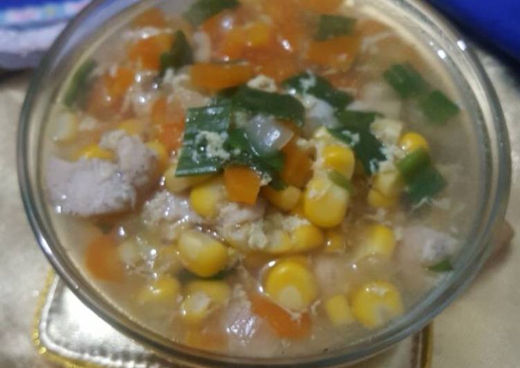 How to Prepare Appetizing Sup jagung ala fe