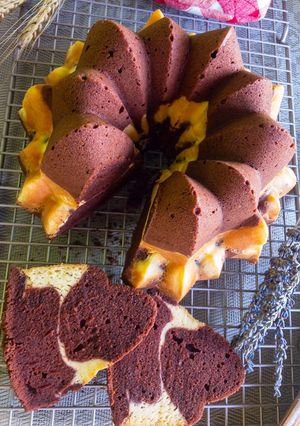 Foto resep 68. Red velved cream chesse cake