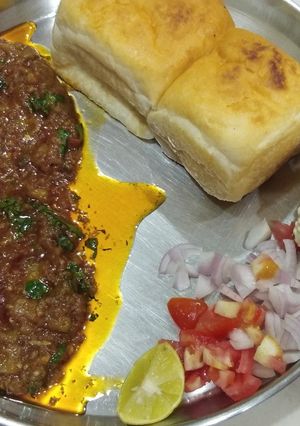 A picture of Pav bhaji.