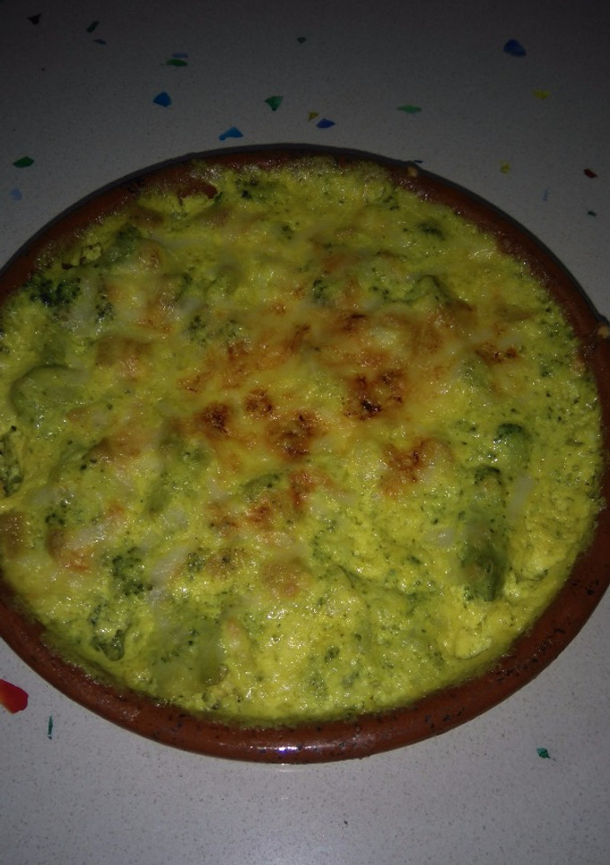 Una foto de Gratinado de brócoli
