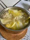 Asian noodle chicken soup
