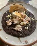 Frijoles negros refritos con manteca de cerdo 🐽
