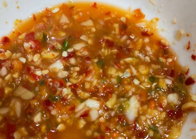 Resep Sambal ayam hainam versi cau Anti Gagal