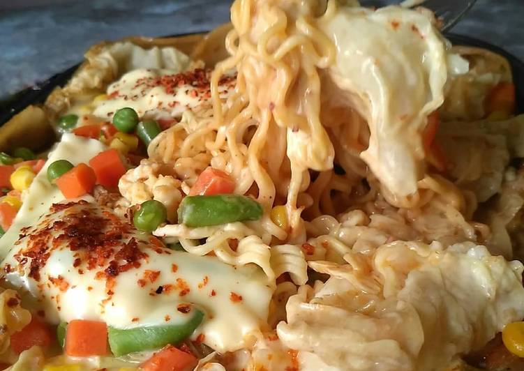 Resep Seblak Indomie Keju, Enak