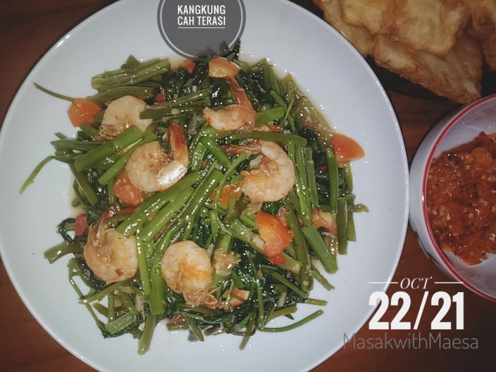 Bagaimana Menyiapkan Cah Kangkung (*recipe Sambal Bajak) Anti Gagal