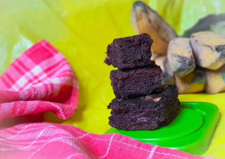 Banana Fudgy Brownie (Brownies Pisang)