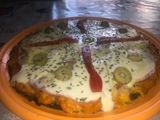 Pizza saludable (Masa de calabaza) keto 🍕