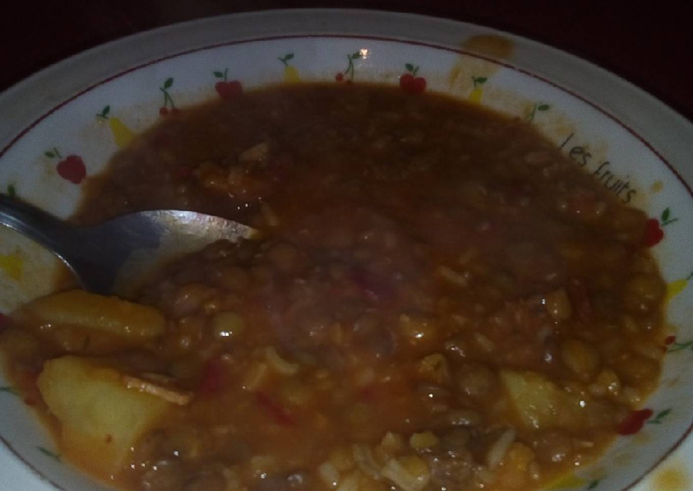 Guiso de lentejas