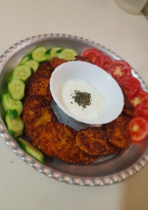 عکسی از دستور کوکو بلغور خوشمزه